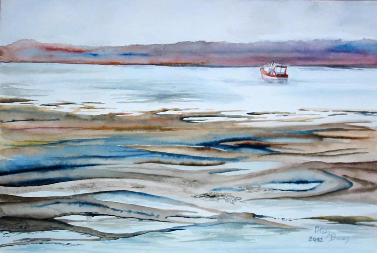 Marée basse au Hourdel
