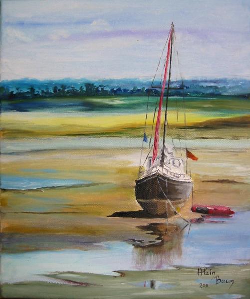 Huile voilier en baie de somme 1